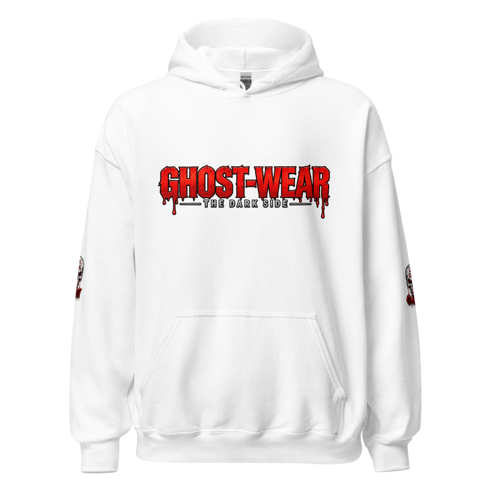 White GHOST-WEAR Hoodie