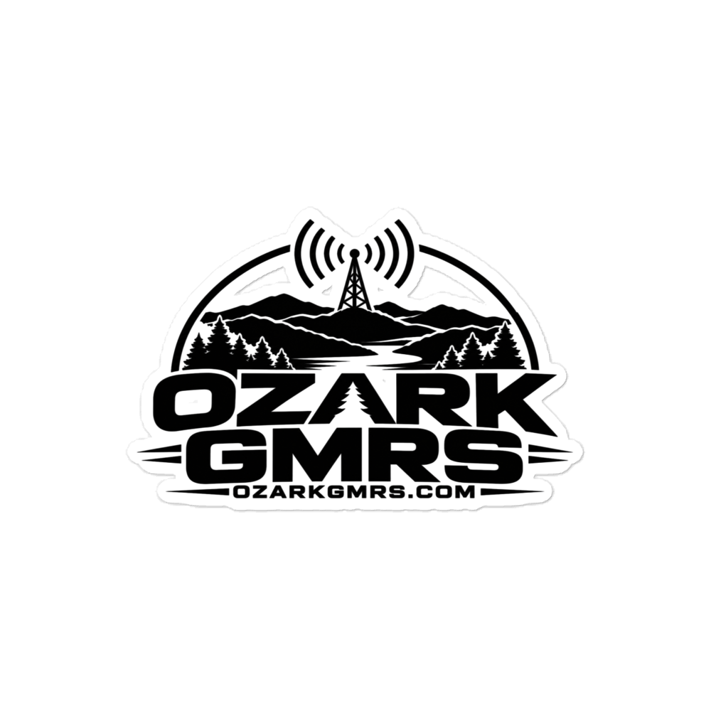Ozark GMRS Die-Cut Decal