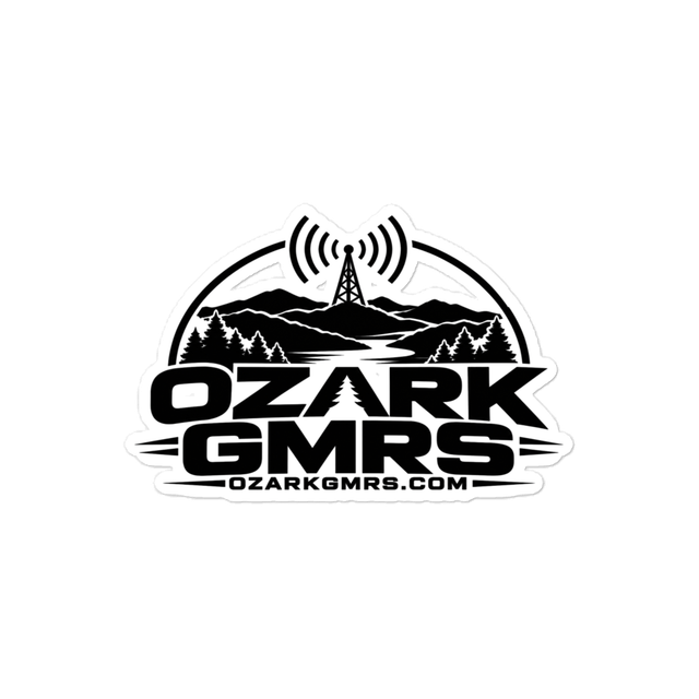 Ozark GMRS Die-Cut Decal