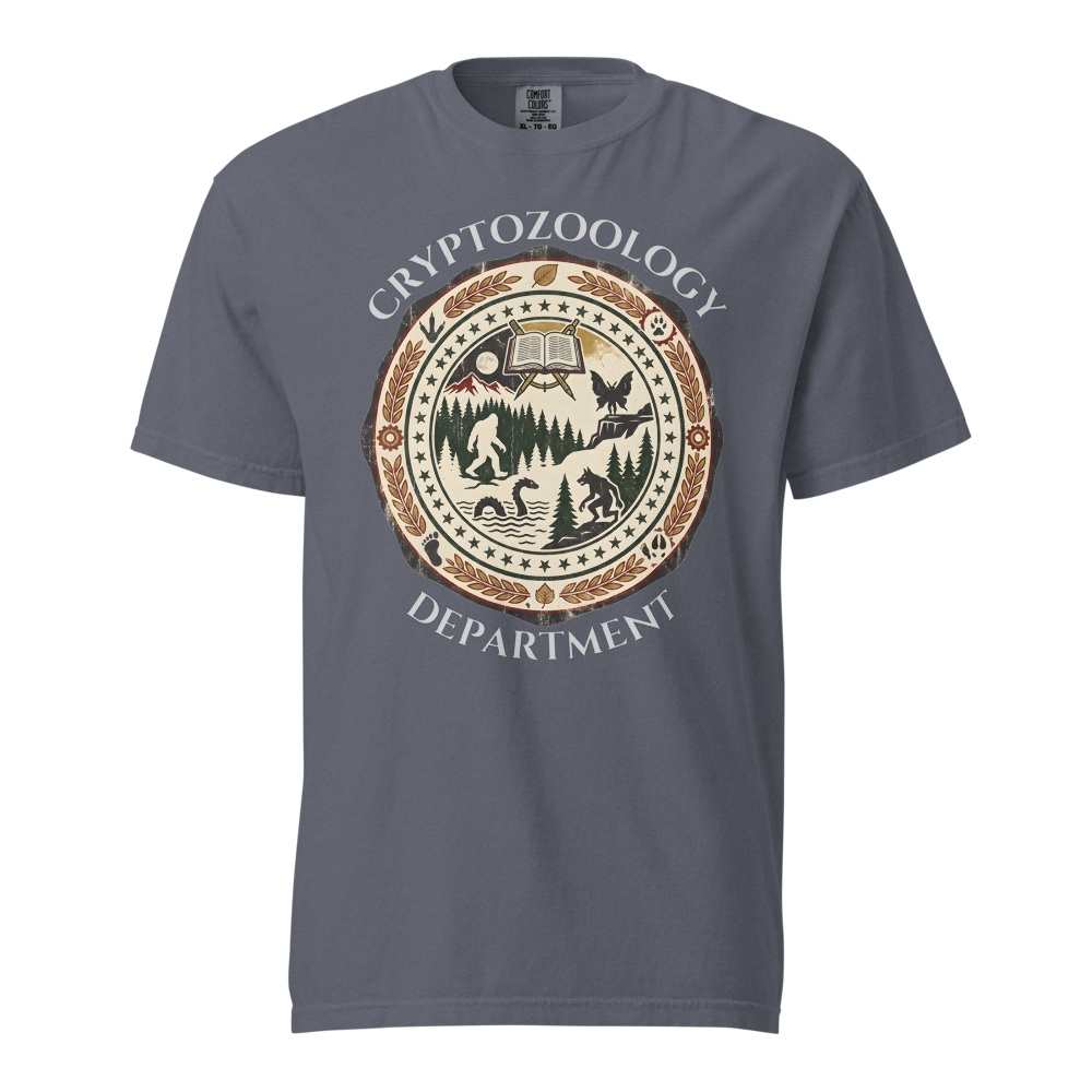 Cryptozoology Department t-shirt denim