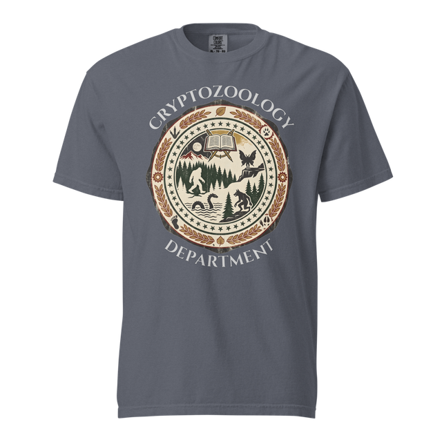 Cryptozoology Department t-shirt denim