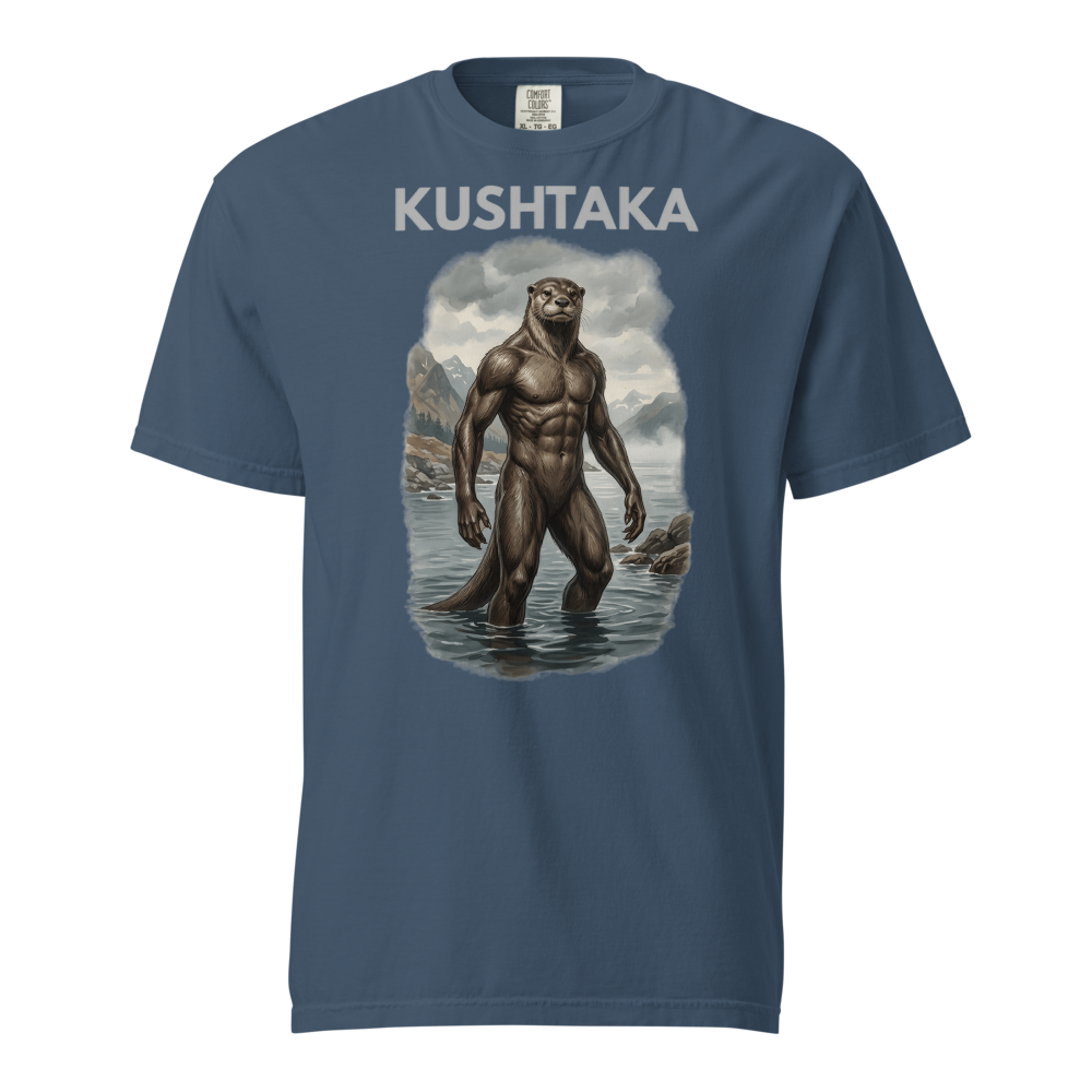 Kushtaka T-shirt light text