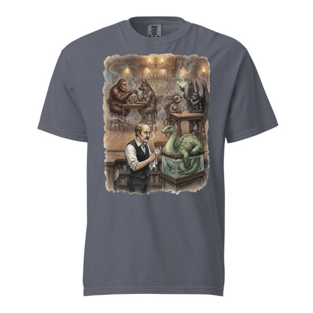 Cryptid Happy Hour t-shirt denim