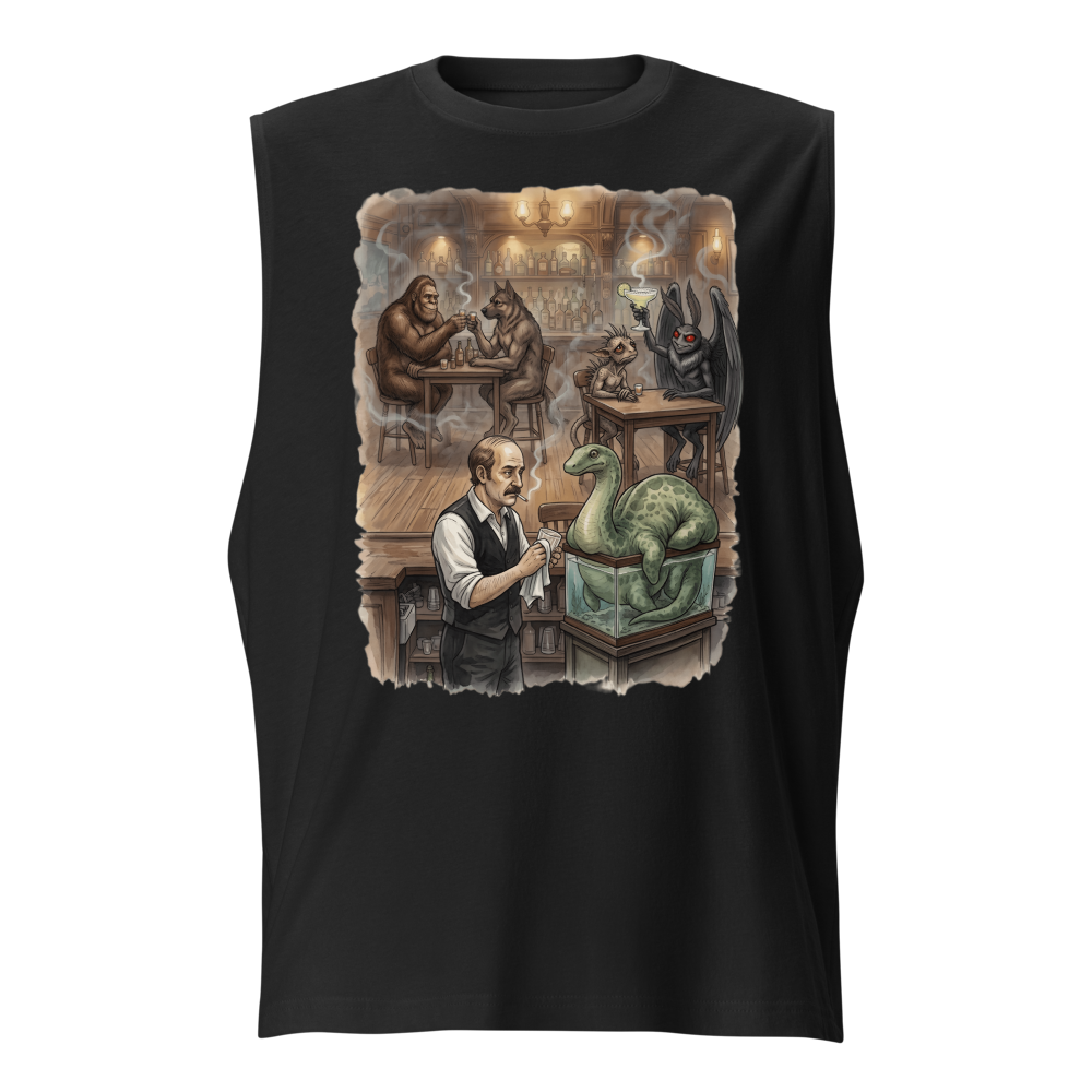 Cryptid Happy Hour - muscle shirt