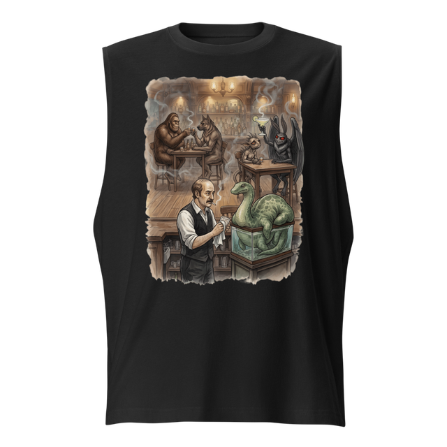 Cryptid Happy Hour - muscle shirt