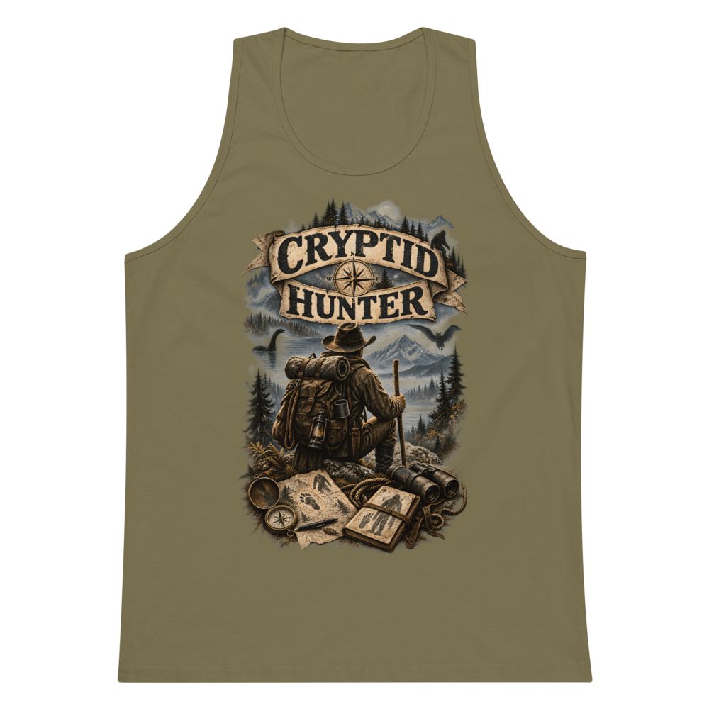 Cryptid Hunter tank top