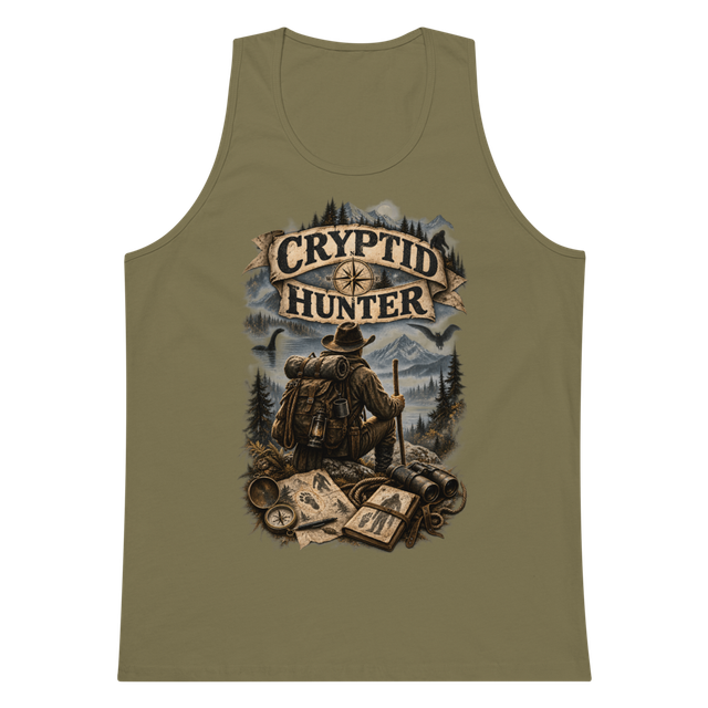 Cryptid Hunter tank top