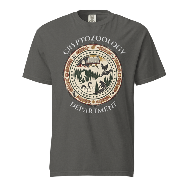 Cryptozoology Department t-shirt pepper