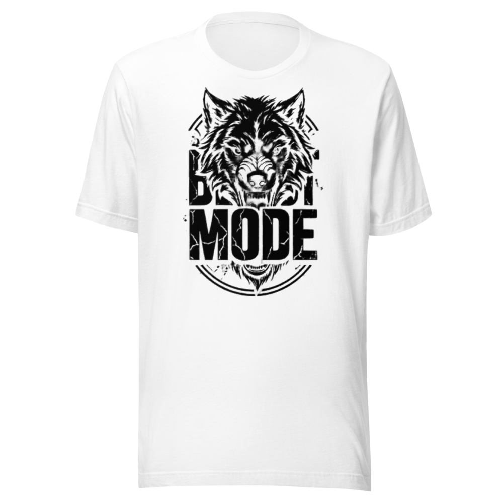 Beast Mode Wolf  Graphic T-Shirt