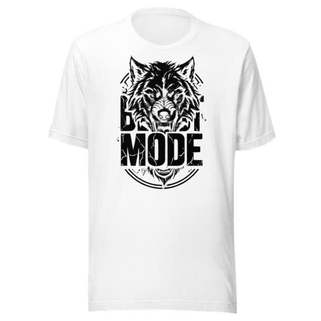 Beast Mode Wolf Graphic T-Shirt