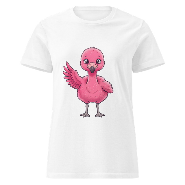 Cute Baby Flamingo Women’s T‑Shirt