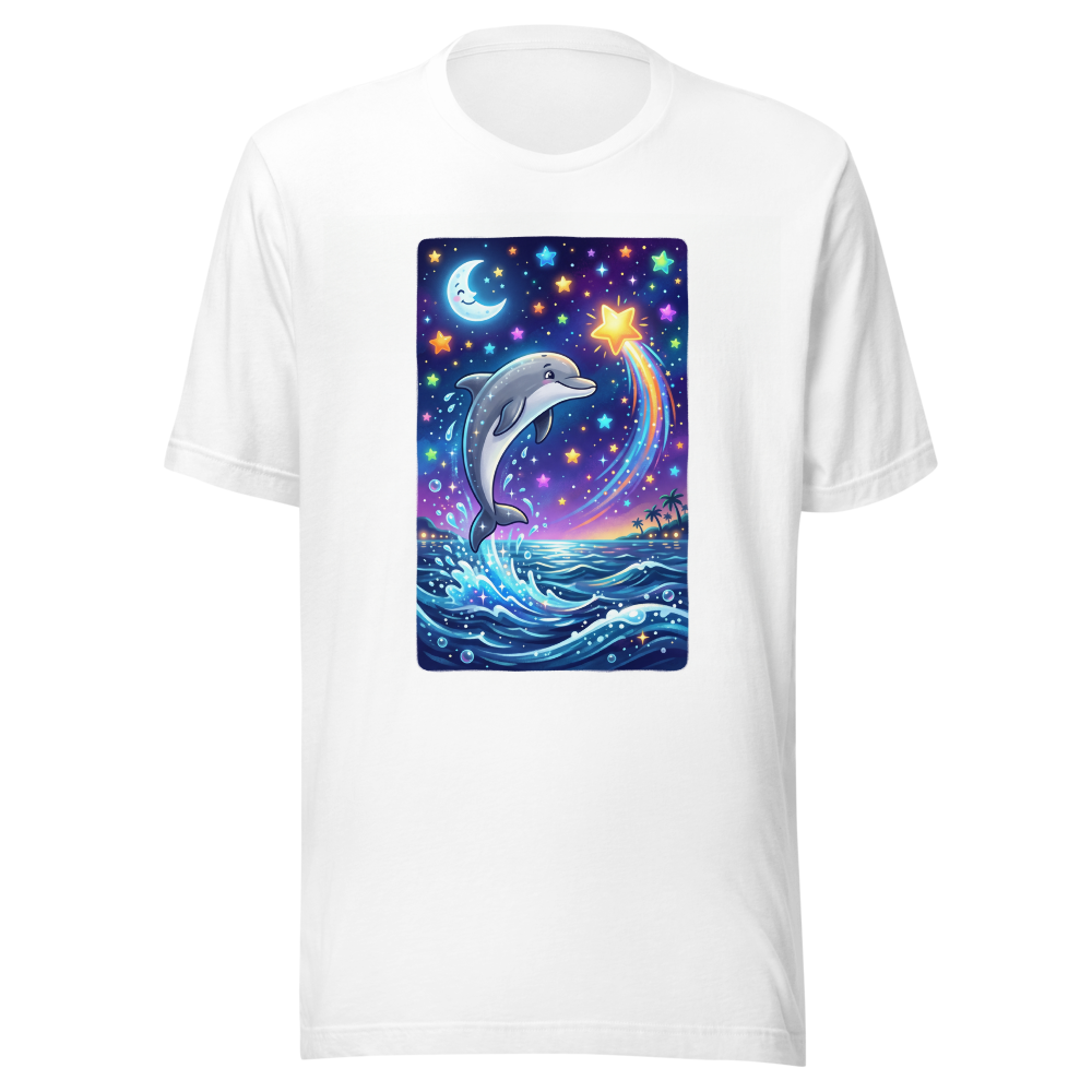 Jumping Dolphin Men’s T‑Shirt