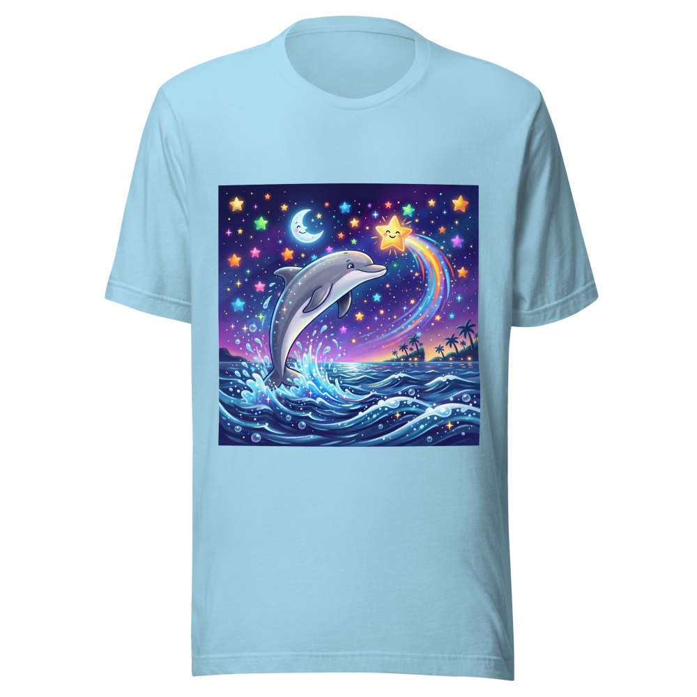 Jumping Dolphin Men’s T‑Shirt
