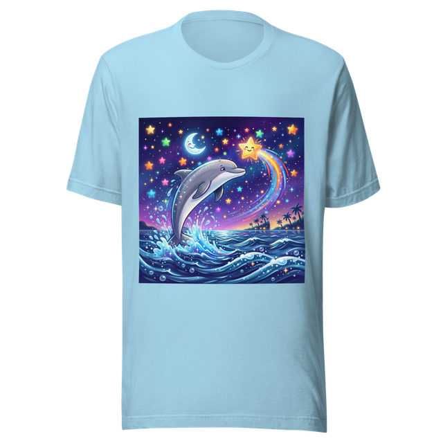 Jumping Dolphin Men’s T‑Shirt