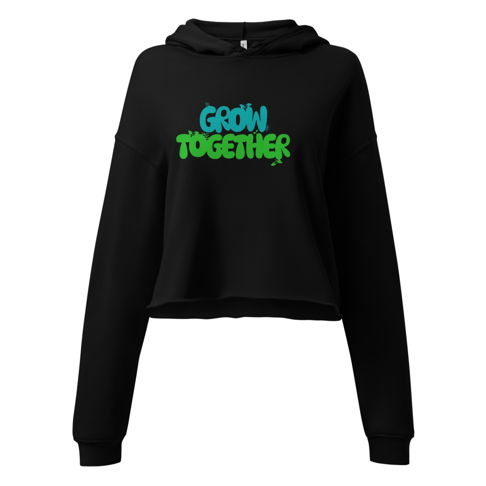 Grow Together Women Cropped Hoodie