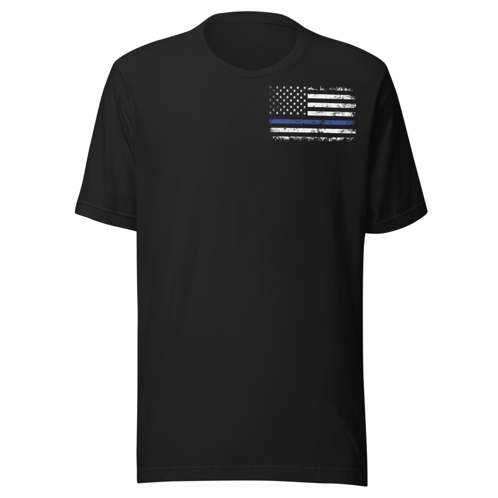 THIN BLUE LINE FLAG