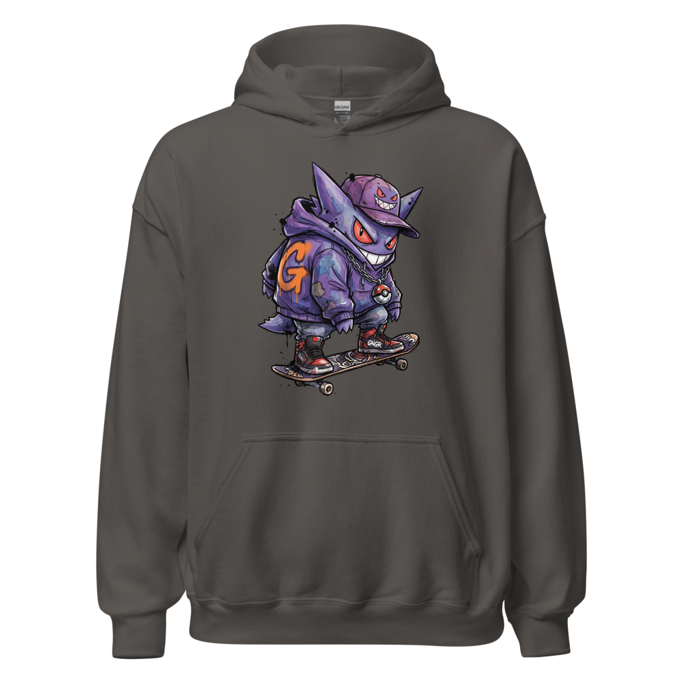 Cool Skater Ghost Anime Hoodie | Streetwear Hoodie