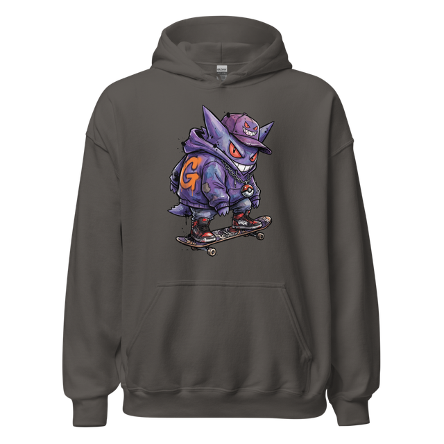 Cool Skater Ghost Anime Hoodie | Streetwear Hoodie