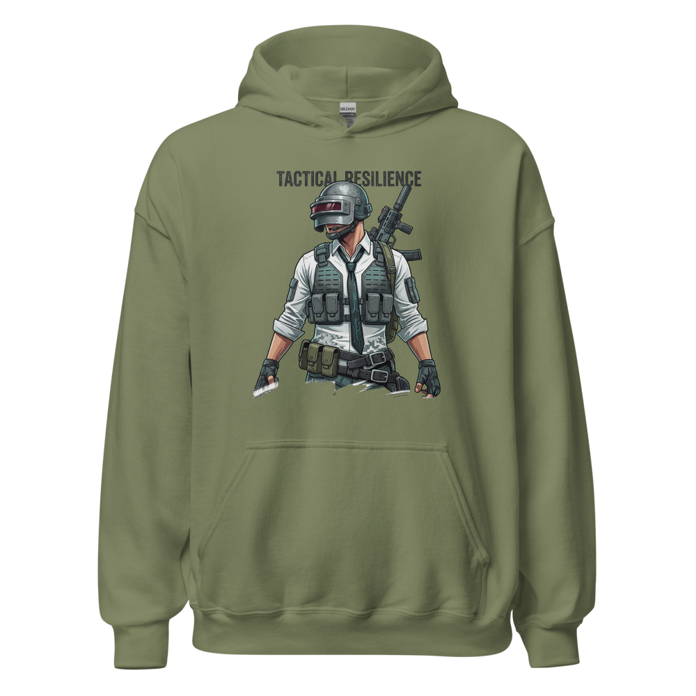 Tactical Resilience Gaming Hoodie Gamer Sweatshirt