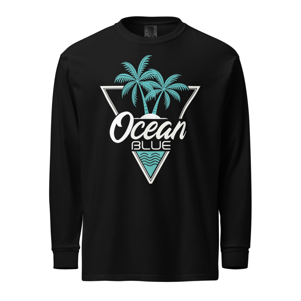 Unisex Garment-Dyed Heavyweight Long Sleeve Shirt
