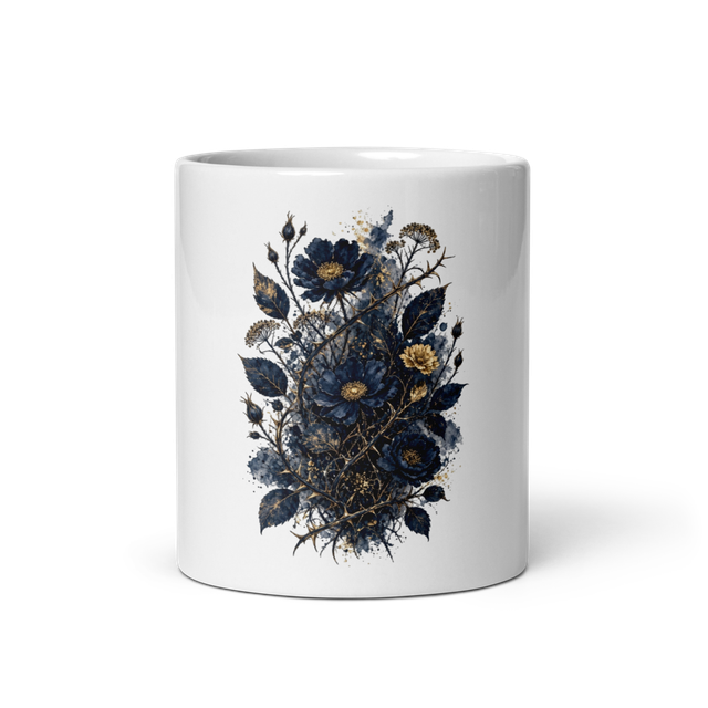 Midnight Thorn Bloom Graphic_Mug