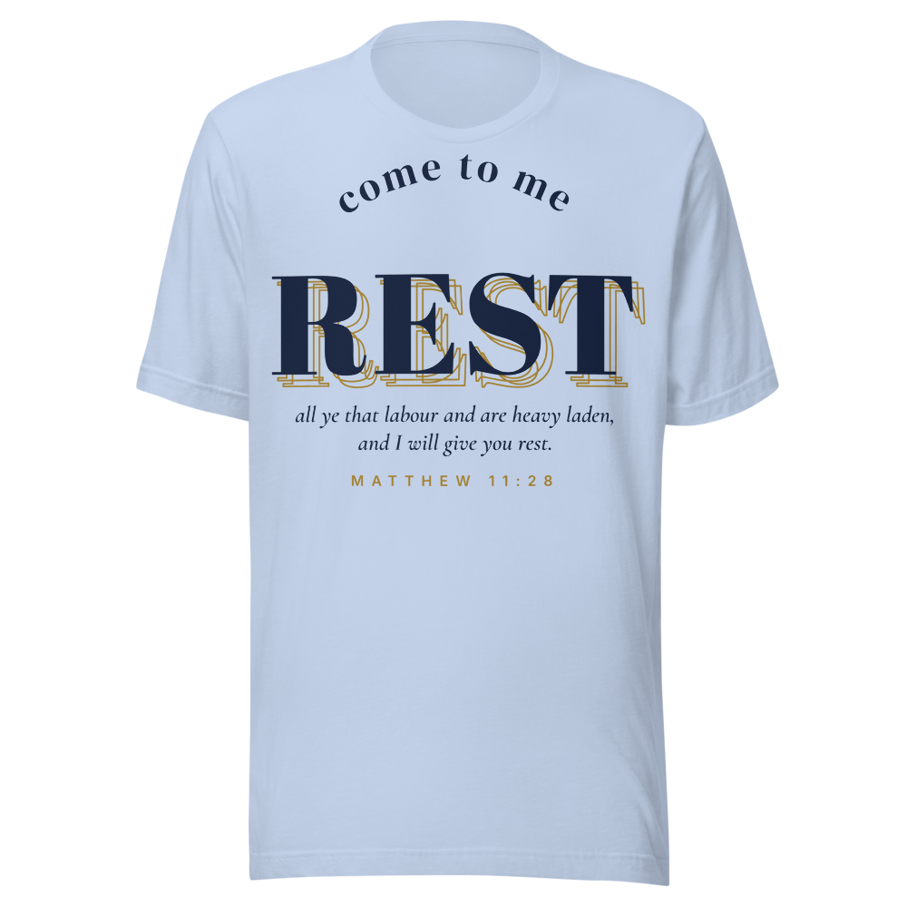 Come & Rest Tee | Matthew 11:28