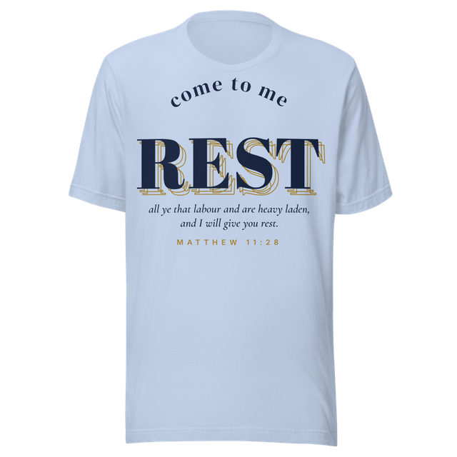 Come & Rest Tee | Matthew 11:28