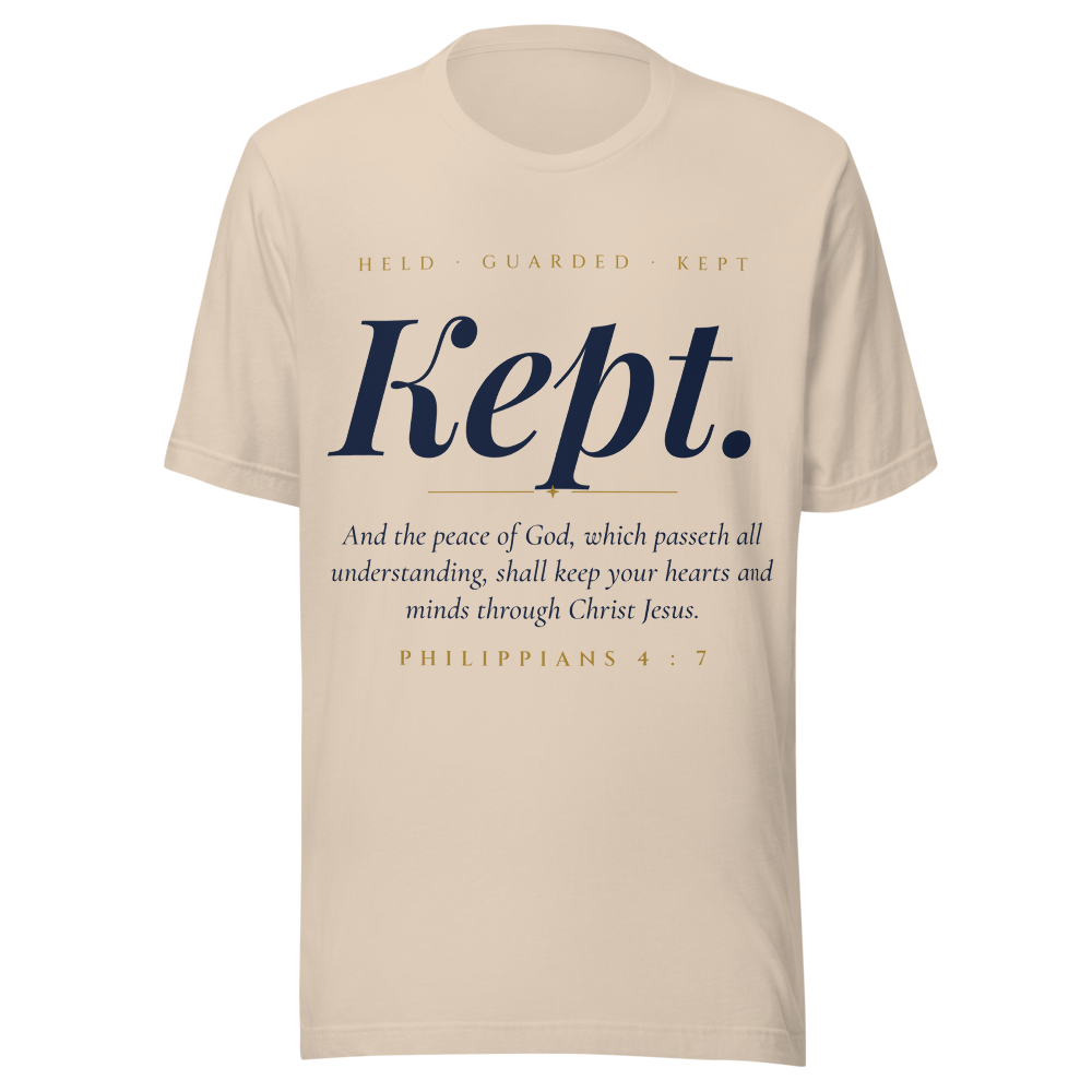 Kept by Grace Tee | Philippians 4:7