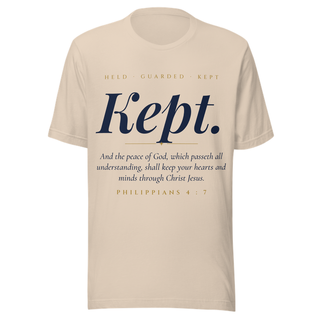 Kept by Grace Tee | Philippians 4:7