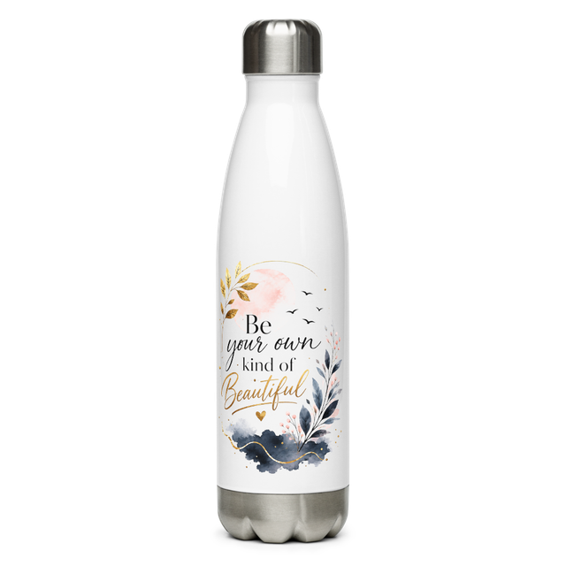 Be Your Own Kind of Beautiful | Elegant Floral Typ
