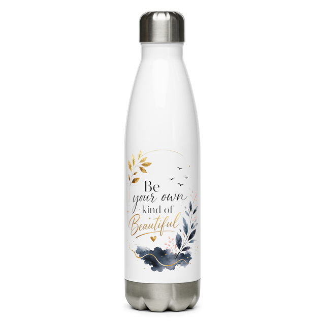 Be Your Own Kind of Beautiful | Elegant Floral Typ