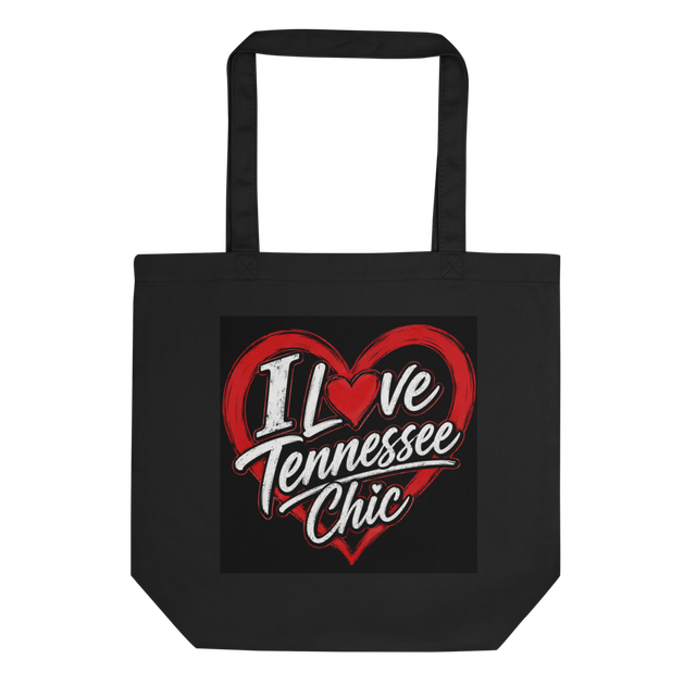 I love Tennessee chic tote bag