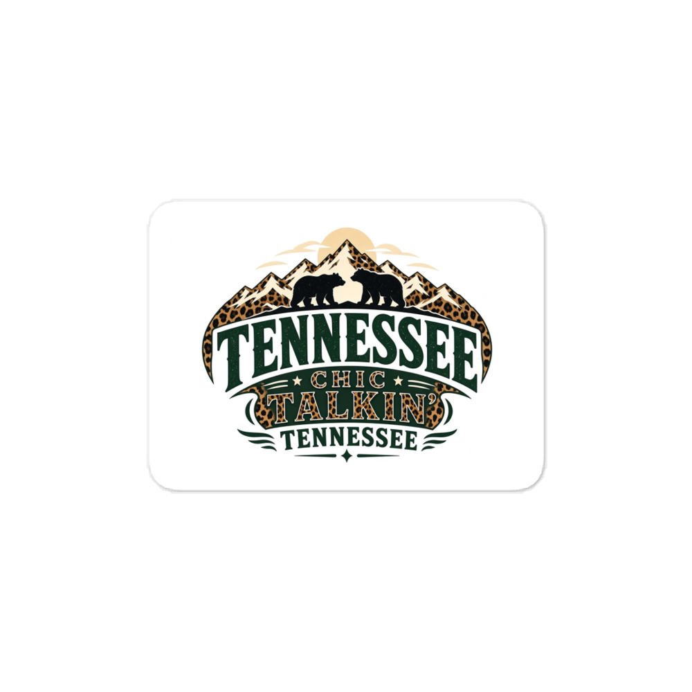 Talkin Tennessee vinyl sticker 