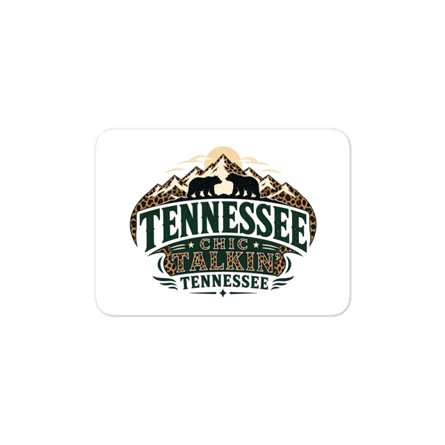 Talkin Tennessee vinyl sticker