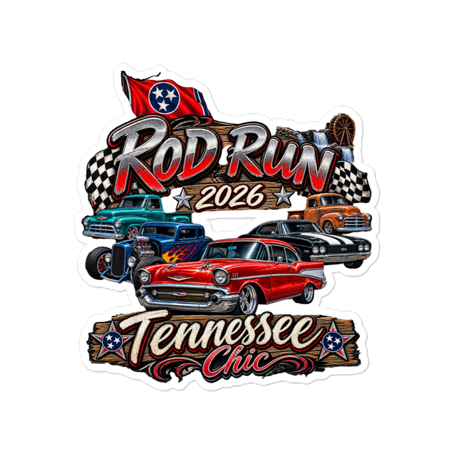 Rod run 2026 sticker