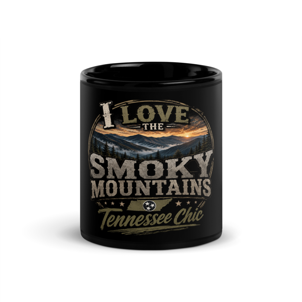 I love the smoky mountains mug 