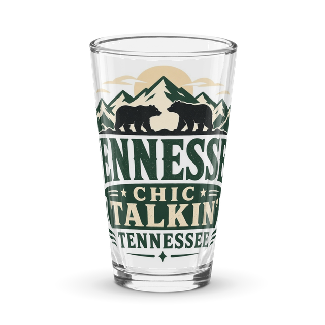 Talkin Tennessee pint glass