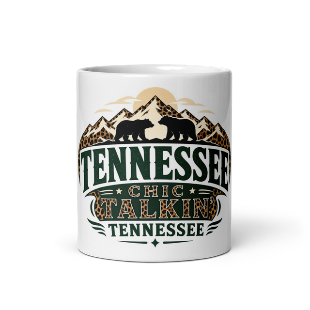 Tennessee chic talkin Tennessee mug