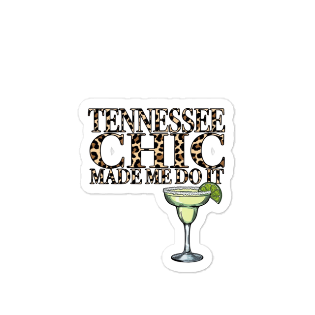 Tennessee chic vinyl sticker