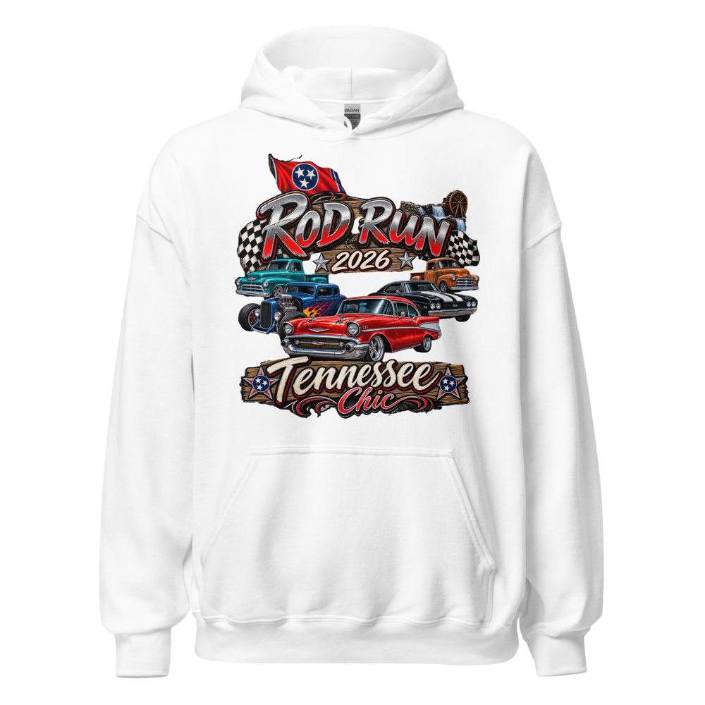 Rod run 2026 tennessee chic hoodie
