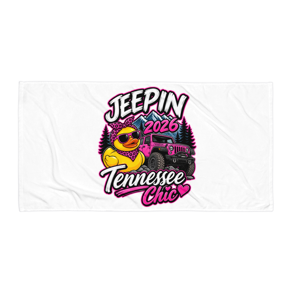 Jeepin towel 