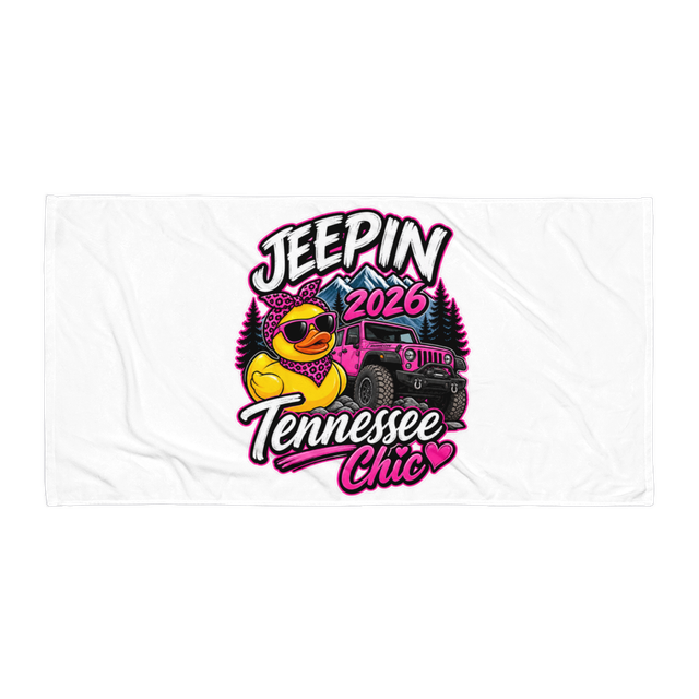 Jeepin towel