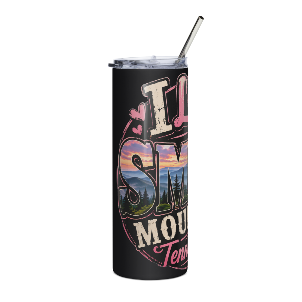 I love the smoky mountains tumbler 