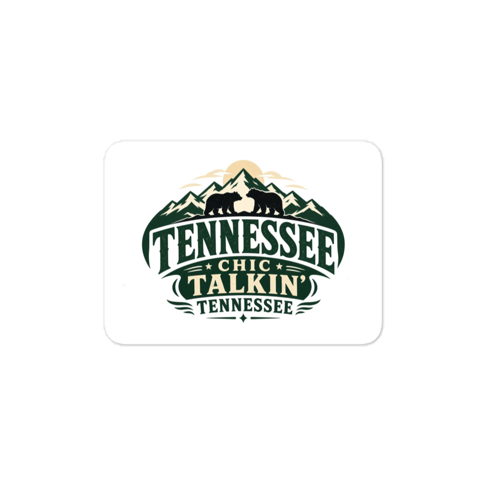 Talkin Tennessee vinyl sticker 