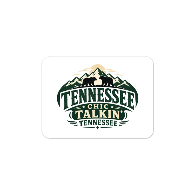 Talkin Tennessee vinyl sticker