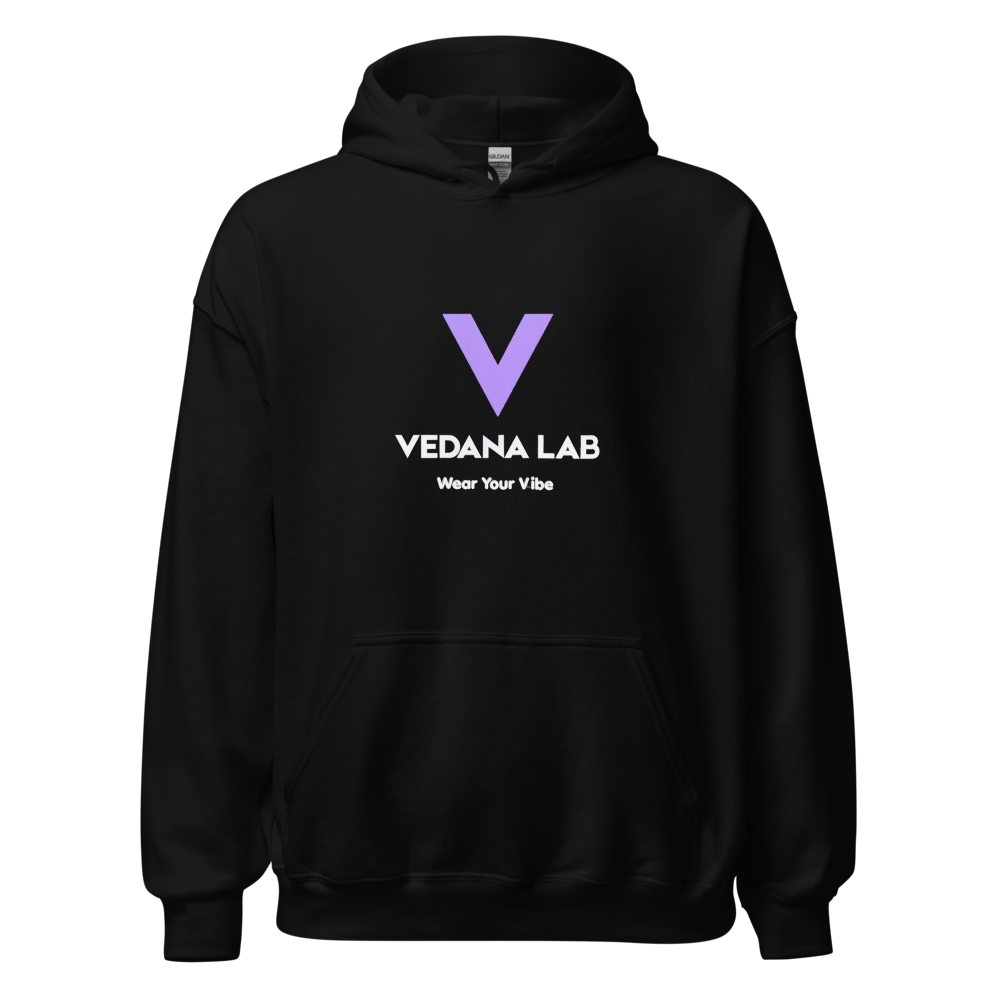 VEDANA LAB Signature Hoodie — Black