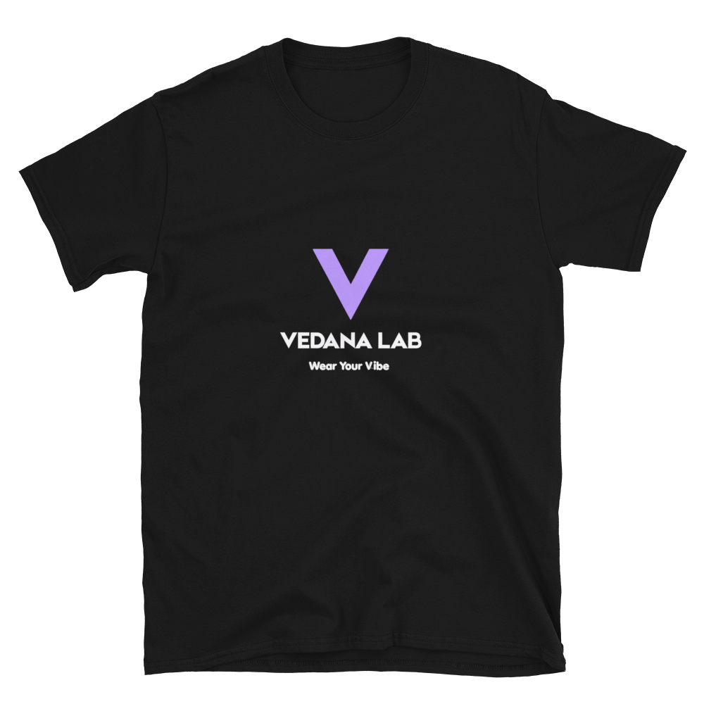 VEDANA LAB Signature T-Shirt — Black