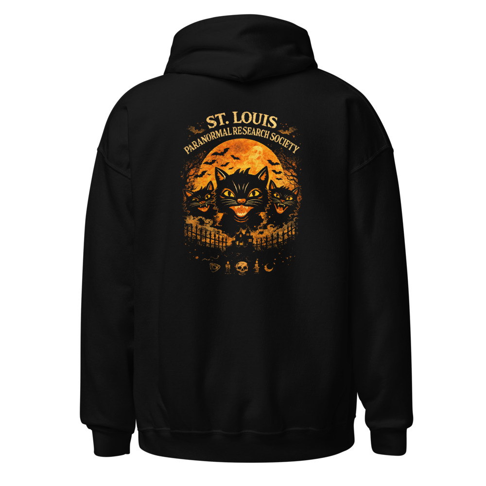 STLPRS Vintage Black Cat Hoodie