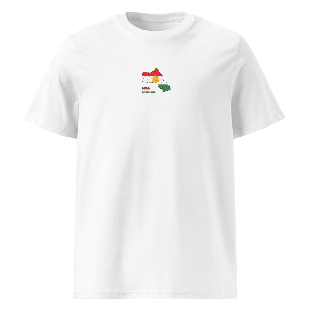 Small Kurdistan -Organic Ribbed Neck Creator T-shi