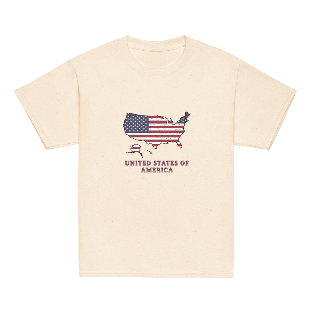 Youth Classic Tee Yellow UNITED SATES